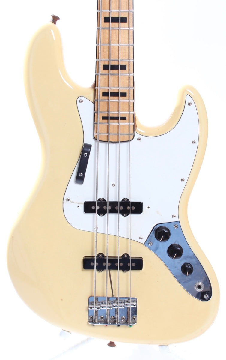 2006 Fender Jazz Bass 70s Reissue Geddy Lee Special vintage white