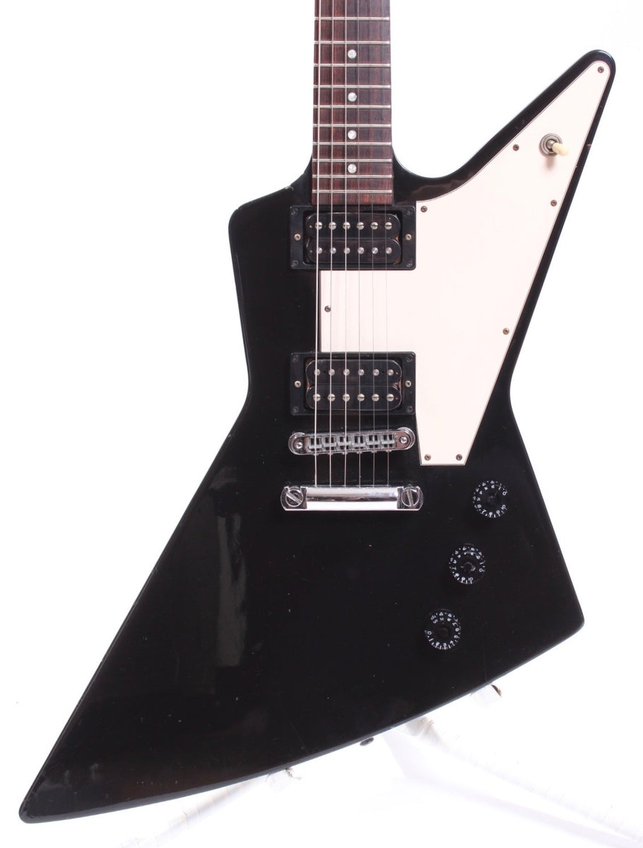 ギター Gibson Explorer 76 Reissue Ebony 2002 Gibson Explorer 76 Reissue Ebony 2002 Used Electric Guitar