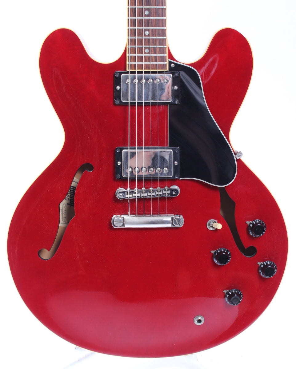 1991 Gibson ES-335 Dot cherry red – Yeahman's Vintage & Used Guitars