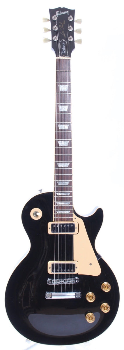 大学生 割引 1999 Gibson Les Paul Deluxe Limited Edition ebony ギター