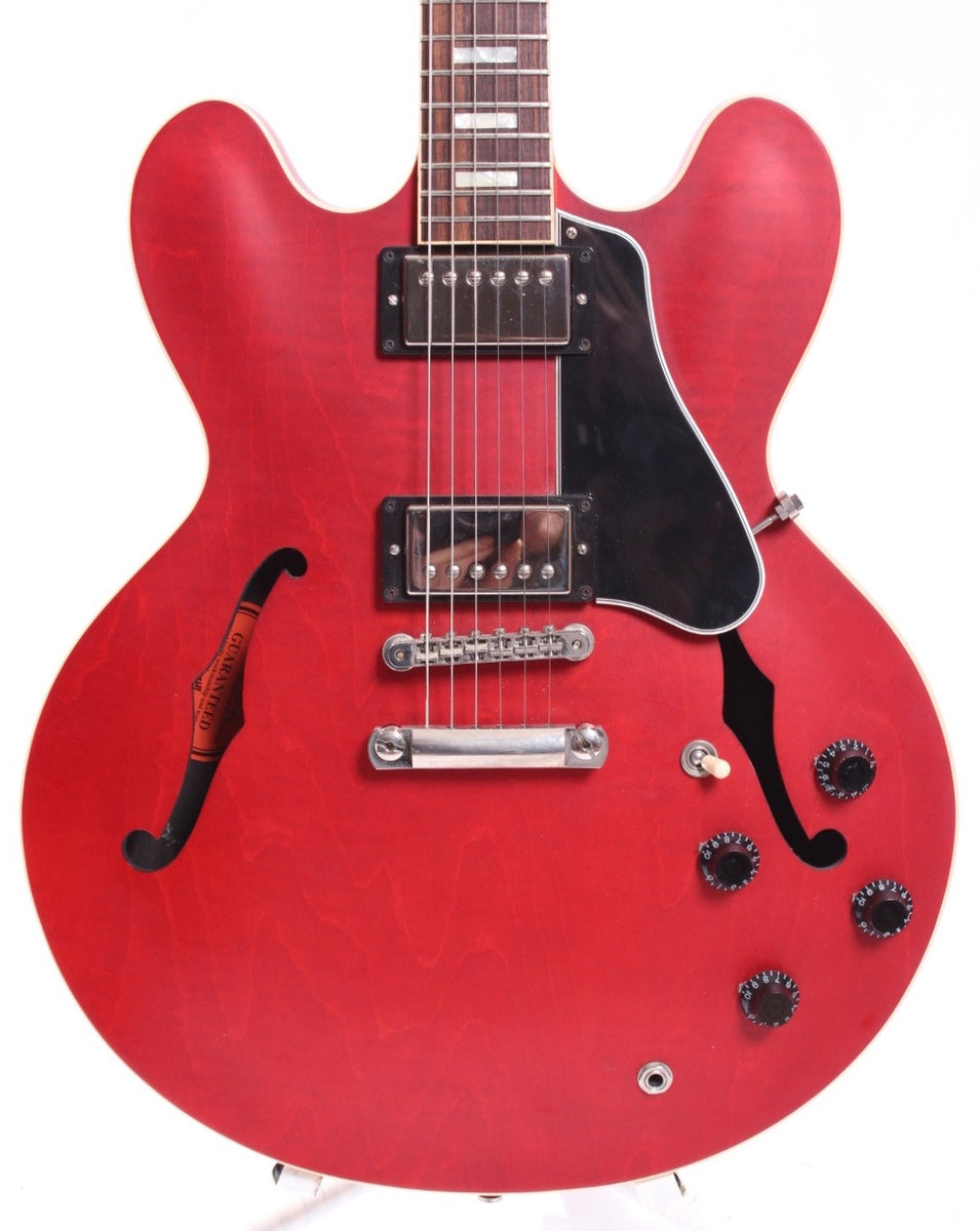 ギター Gibson Memphis ES-335 Cherry 2015 Gibson Memphis ES-335 Block Markers Cherry, 2015 | www