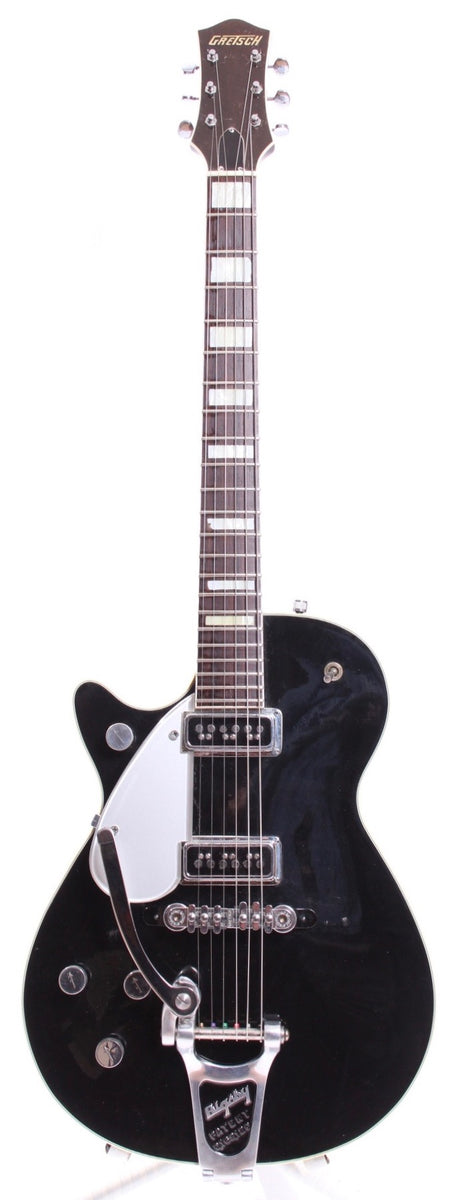 1956 Gretsch 6128 Duo Jet lefty black – Yeahman's Vintage & Used