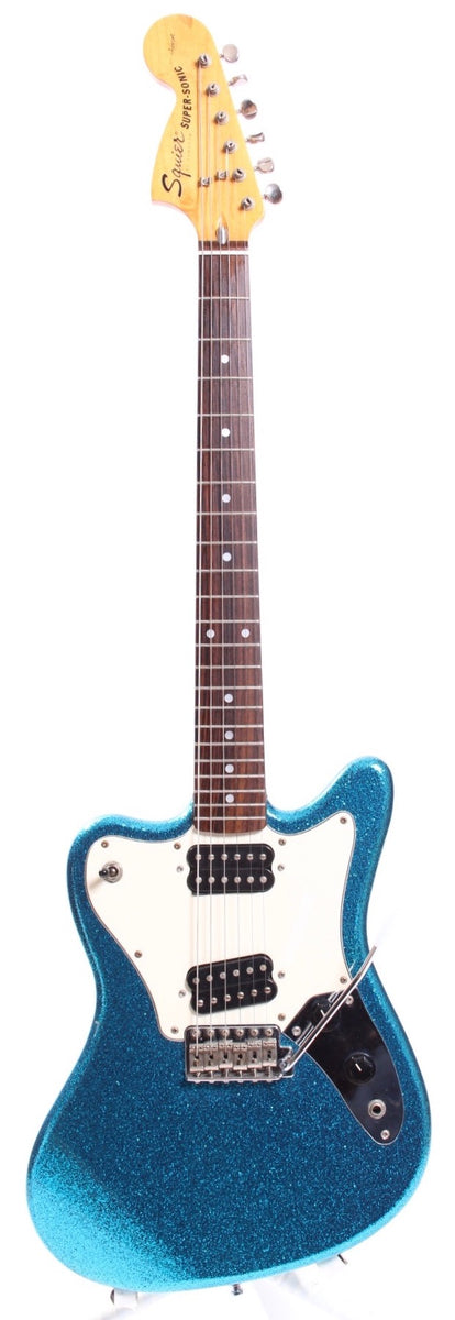 【jg】Squier SUPER-SONIC 1997 Squier Super-Sonic blue sparkle – Yeahman's Vintage & Used
