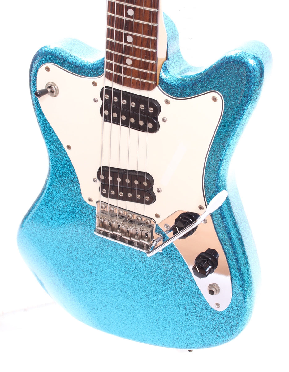 1997 Squier Super-Sonic blue sparkle – Yeahman's Vintage & Used