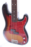 1990 Fender Precision Bass '62 Reissue fretless sunburst