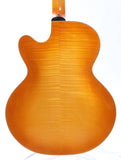 1990s Maurice Dupont 17" archtop honey burst