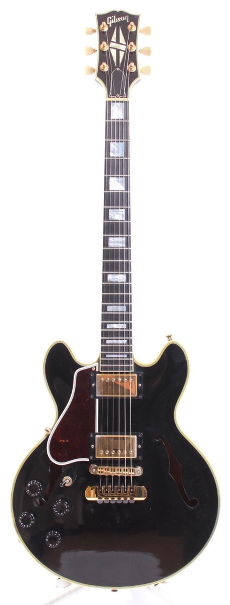 2004 Gibson CS-356 Custom Shop lefty ebony – Yeahman's Vintage