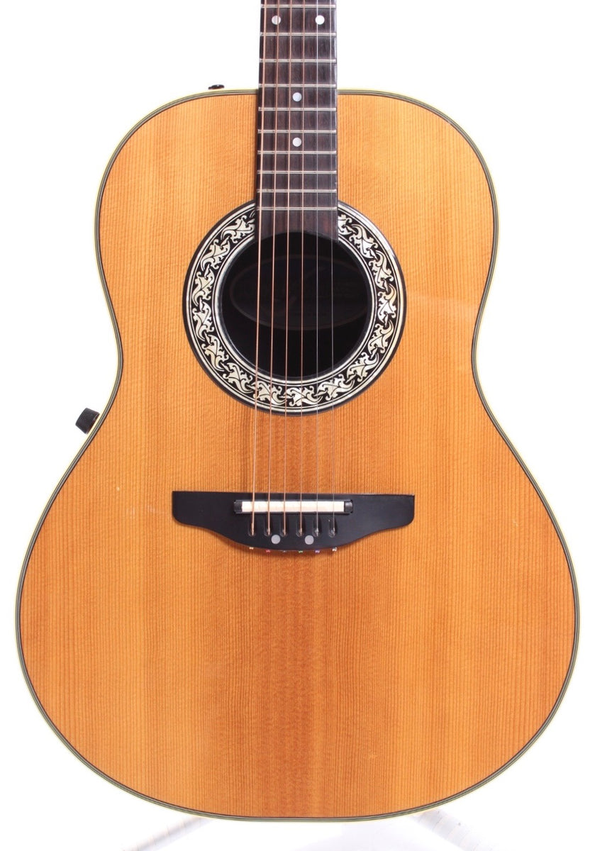 1983 Ovation Pinnacle natural – Yeahman's Vintage & Used Guitars