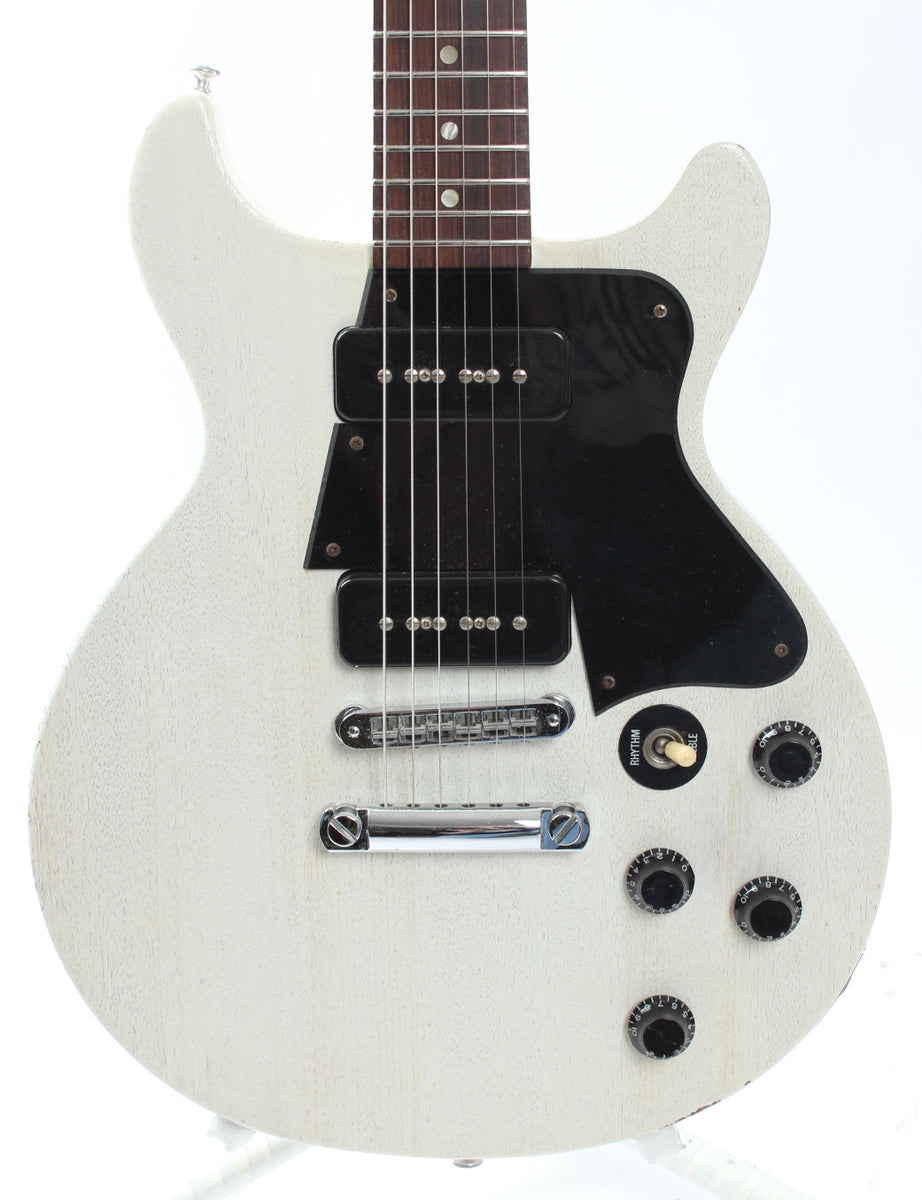 Gibson ’06 Les Paul Special D.C. Faded 2006 Gibson Les Paul Special DC faded tv white – Yeahman's Vintage