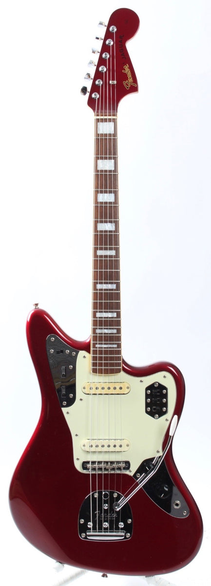 2003 Fender Jaguar '66 Reissue Binding candy apple red – Yeahman's