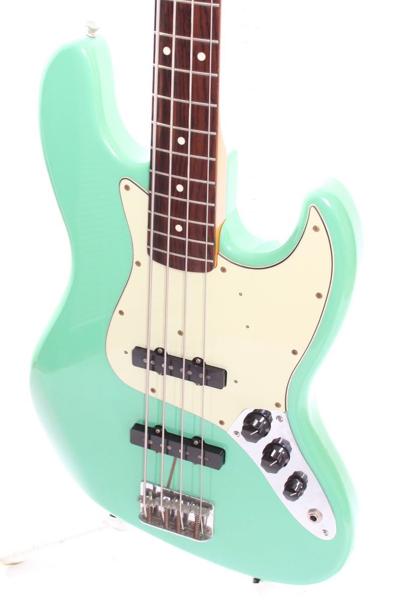 1997 Fender Jazz Bass 62 Reissue surf green – Yeahman's Vintage
