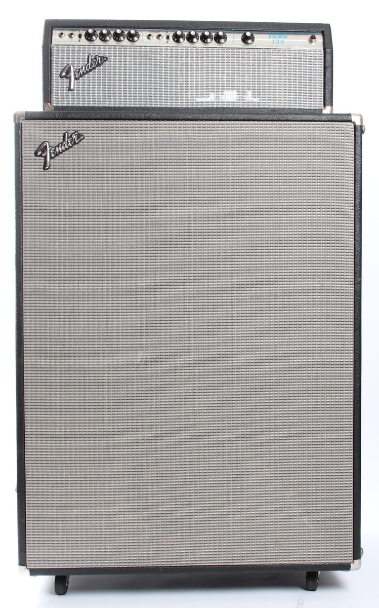 【引取限定】Fender Bassman 135 ※キャビネットセット 1978 Fender Bassman 135 w/ 4x12 pyramid cabinet silverface