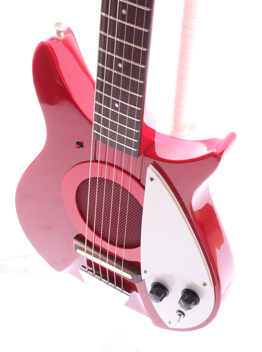 1990s Xmas Guitar Company Mersey Mini Rick red – Yeahman's Vintage