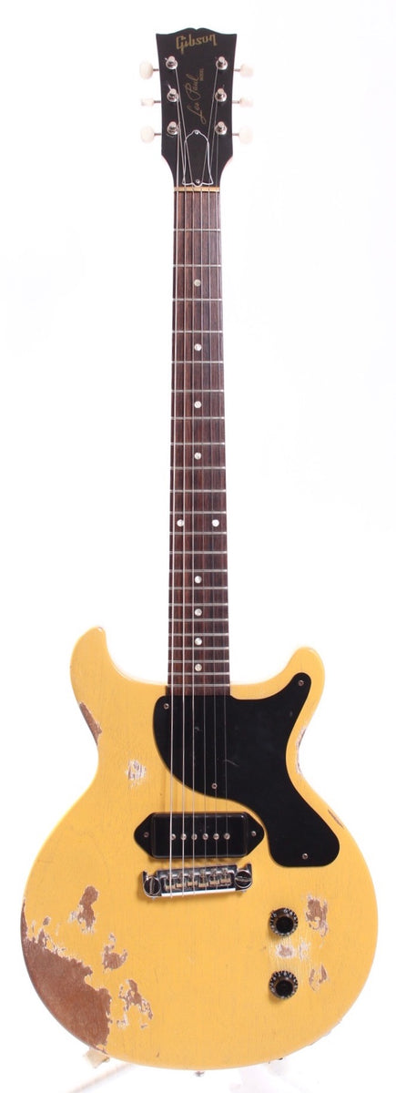 2006 Gibson Les Paul Junior DC faded tv yellow – Yeahman's Vintage