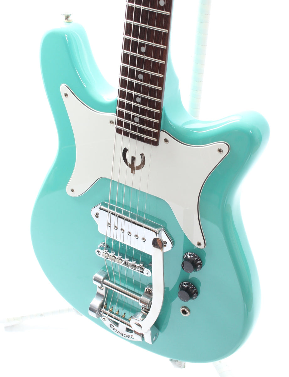 ギター 1999 Epiphone 65 Coronet 1999 Epiphone 65 Coronet turquoise – Yeahman's Vintage