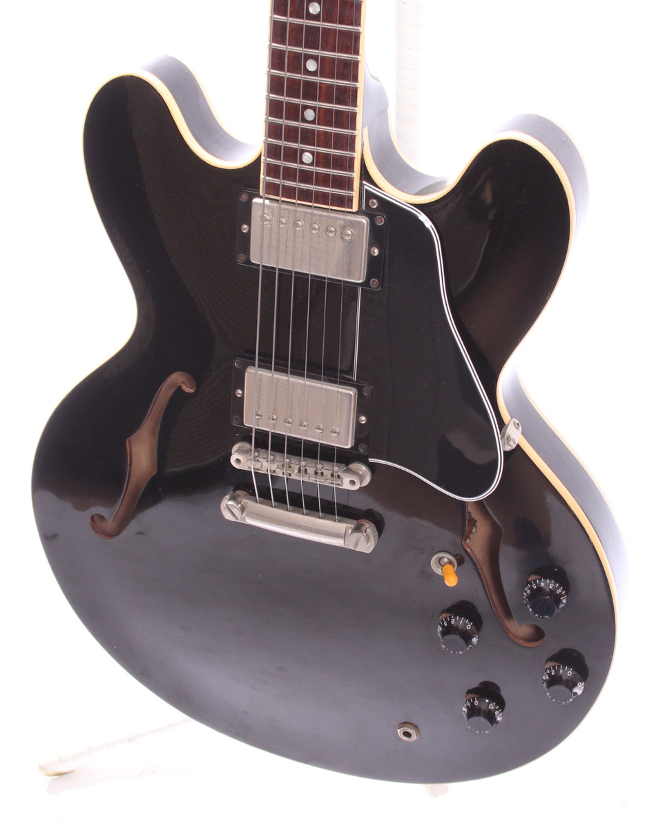 1998 Gibson ES-335 Reissue ebony – Yeahman's Vintage & Used Guitars