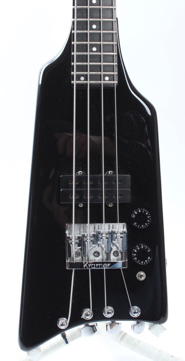 1981 Kramer The Duke Bass black Yeahman's Vintage & Used Guitars