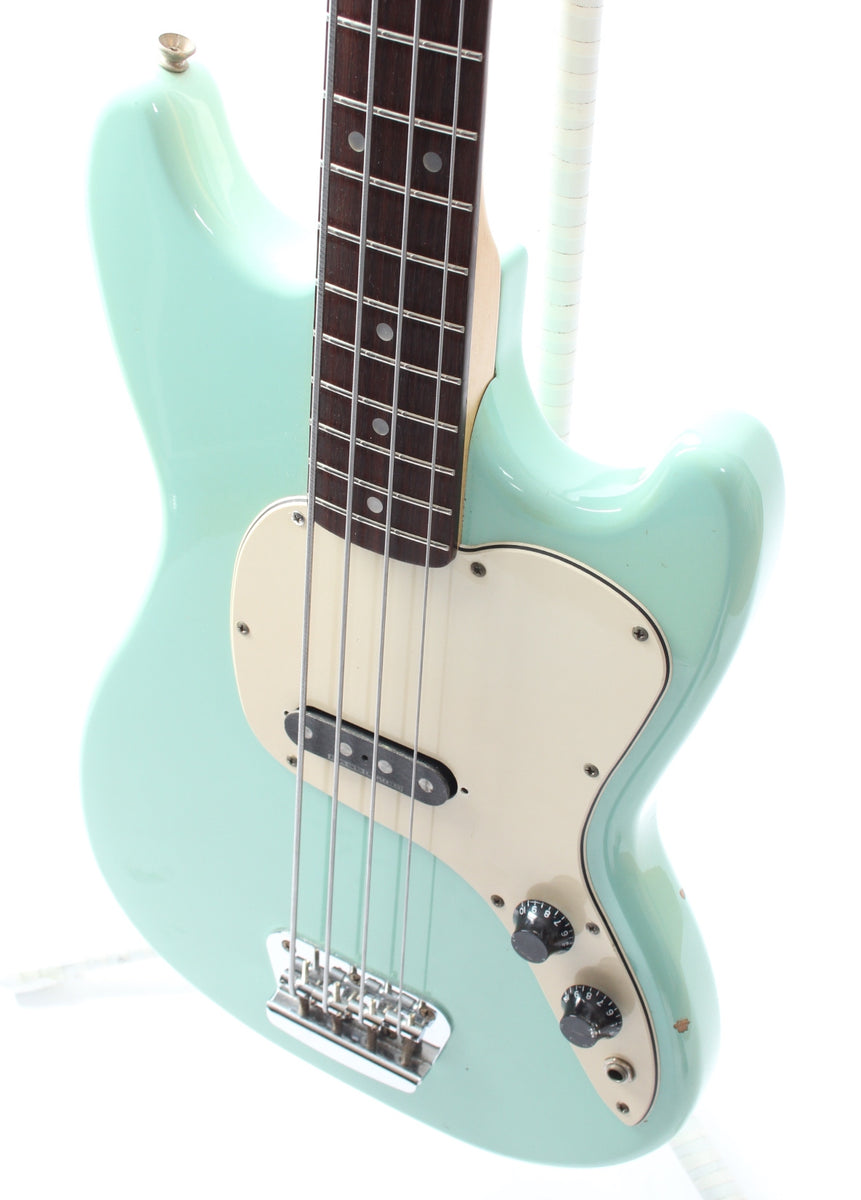1997 Squier Musicmaster Bass Vista Series sonic blue – Yeahman's