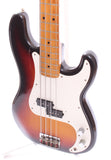 1990 Fender Precision Bass 57 / 58 Reissue Extrad sunburst