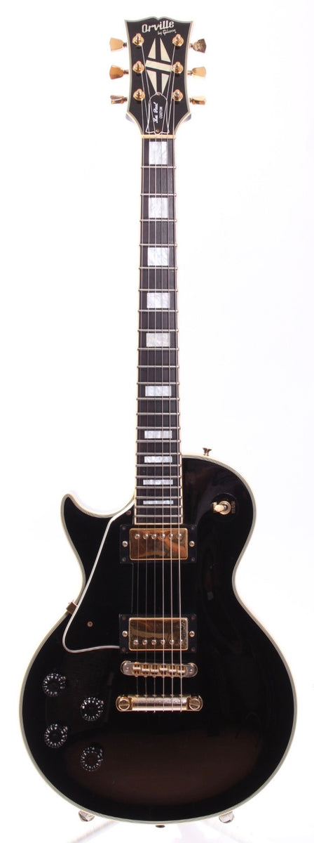 Orville by Gibson レスポール Left hand 1989 Orville by Gibson Les Paul Custom lefty ebony – Yeahman's