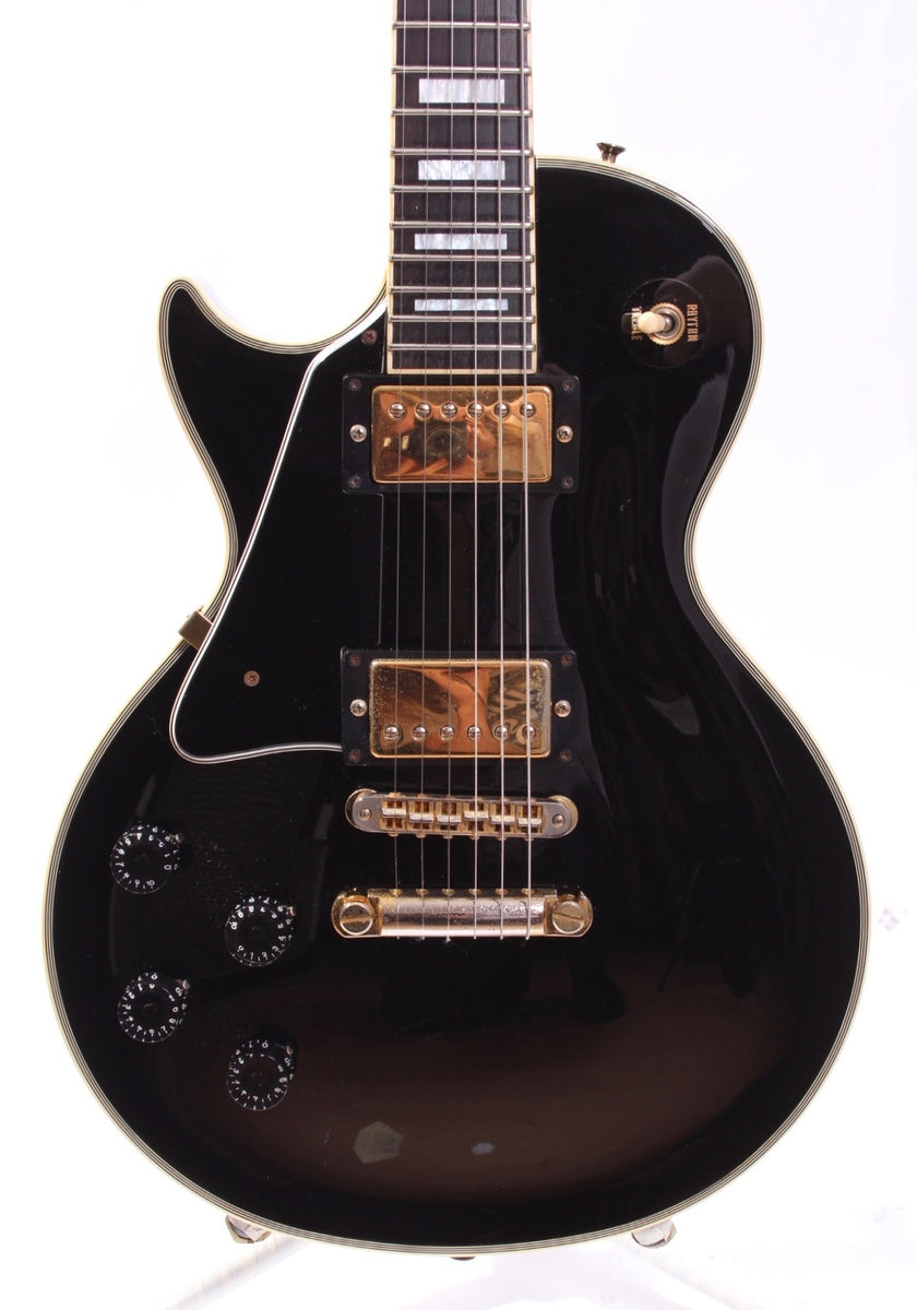 1989 Orville by Gibson Les Paul Custom lefty ebony – Yeahman's