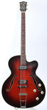 1960s Höfner President Bass 500/5 red sunburst