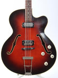 1960s Höfner President Bass 500/5 red sunburst