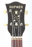 1960s Höfner President Bass 500/5 red sunburst