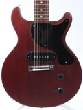 2006 Gibson Les Paul Junior DC faded worn cherry red