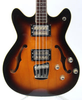 1999 DeArmond by Guild Starfire II Bass sunburst