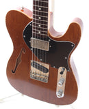 2021 Reh Telecaster Thinline TH Bordeaux Bucker natural