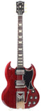 2021 Gibson Custom Shop 1961 SG Les Paul Standard Sideways Vibrola cherry red