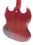 2021 Gibson Custom Shop 1961 SG Les Paul Standard Sideways Vibrola cherry red
