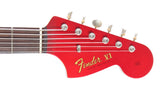 2012 Fender Bass VI candy apple red