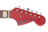 1968 Fender Jaguar candy apple red