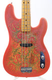 1991 Fender Precision Bass 51 Reissue pink paisley