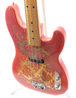 1991 Fender Precision Bass 51 Reissue pink paisley