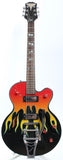 2005 Epiphone Flamekat ebony flame graphic U05091873
