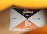 1979 Gibson ES-175D sunburst