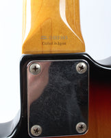 1998 Fender Precision Bass 62 Reissue sunburst