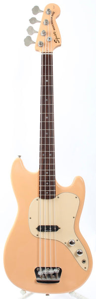 1997 Squier Musicmaster Bass shell pink
