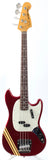 2014 Fender Mustang Bass competition red