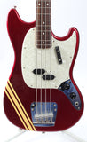 2014 Fender Mustang Bass competition red