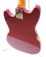 2014 Fender Mustang Bass competition red