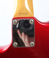 1995 Fender Jazzmaster 66 Reissue candy apple red