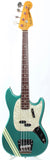 1997 Fender Mustang Bass competition ocean turquoise metallic