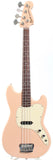 1997 Squier Musicmaster Bass shell pink