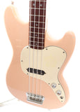 1997 Squier Musicmaster Bass shell pink