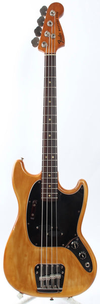 1977 Fender Mustang Bass olympic white