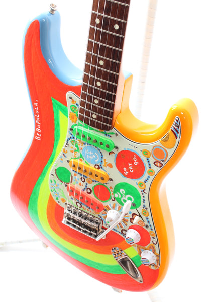 1994 Fender George Harrison Rocky Stratocaster sonic blue Yeahman s Vintage Used Guitars